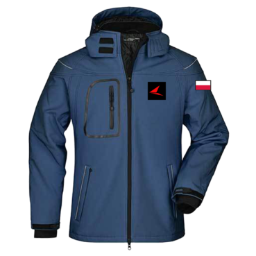 Kurtka softshell męska z personalizacją — Lazy Jack Szkoła Żeglarstwa
