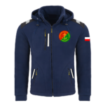 Rejsowy Polar z kapturem Premium — Mazurski KŻ Mikołajki