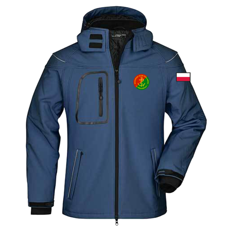 Kurtka softshell męska z personalizacją — Mazurski KŻ Mikołajki