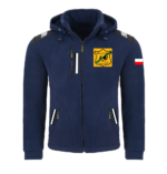 Rejsowy Polar z kapturem Premium — MKS Dwójka Warszawa