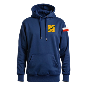 Męska bluza z kapturem — MKS Dwójka Warszawa