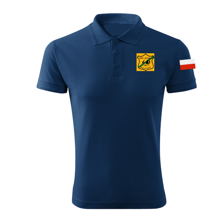 Koszulka Polo męska — MKS Dwójka Warszawa
