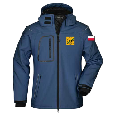 Kurtka softshell męska z personalizacją — MKS Dwójka Warszawa