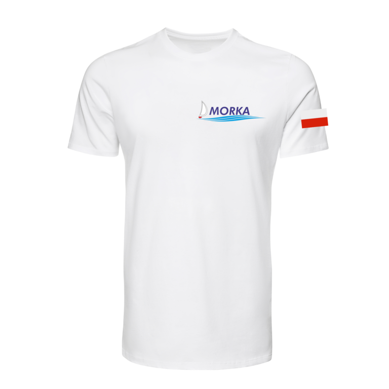 Męski T-shirt — MORKA Szkoła Żeglarstwa