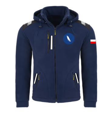 Rejsowy Polar z kapturem Premium — Olsztyński KŻ