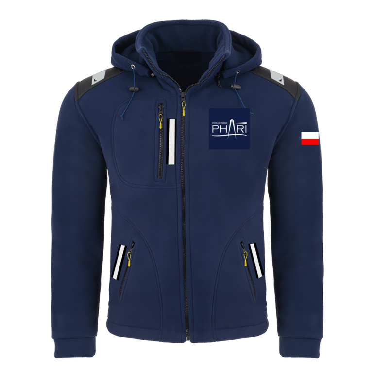 Rejsowy Polar z kapturem Premium — Stowarzyszenie Phari