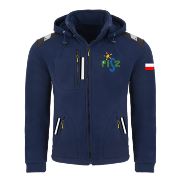 Rejsowy Polar z kapturem Premium — PMOS Pisz