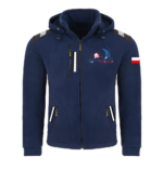 Rejsowy Polar z kapturem Premium — Fundacja Polska Szkoła Żeglarstwa