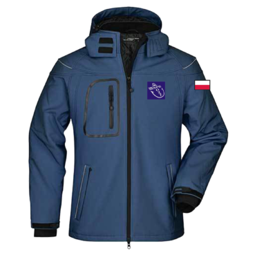 Kurtka softshell męska z personalizacją — Sądecko-Podhalański Okręgowy Związek Żeglarski