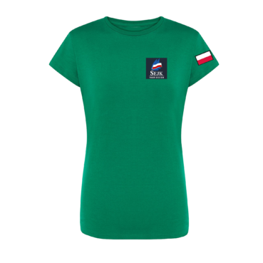 Damski T-shirt — SEJK Pogoń Szczecin
