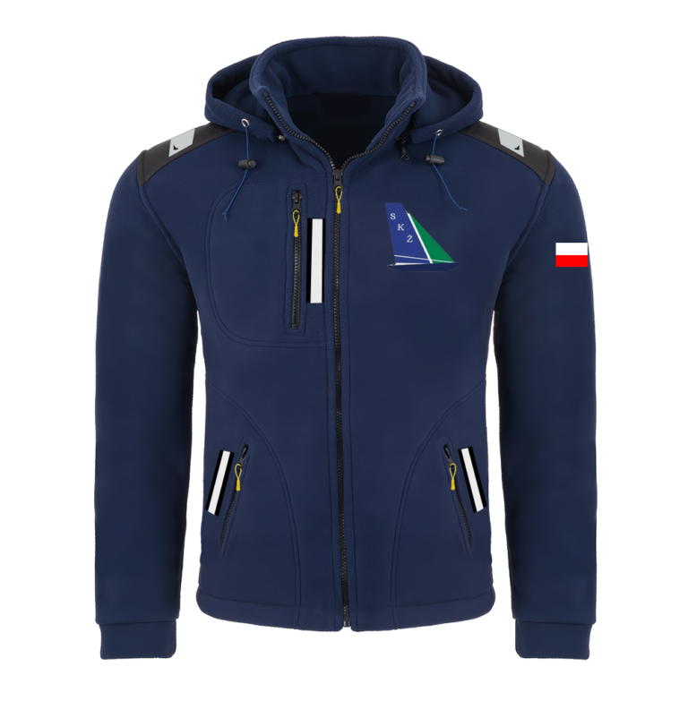 Rejsowy Polar z kapturem Premium — SKŻ ZUT
