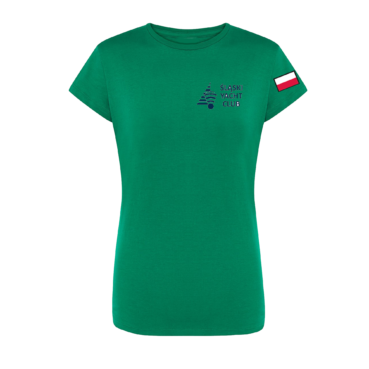Damski T-shirt — Śląski Yacht Club (Szkoła PZŻ)