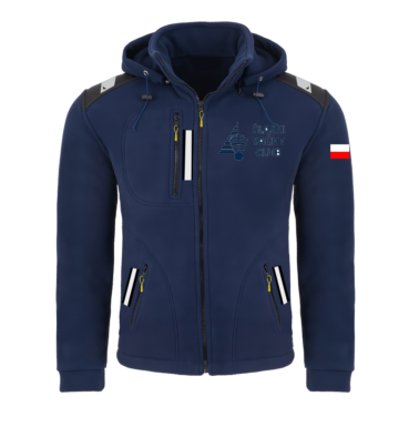 Rejsowy Polar z kapturem Premium — Śląski Yacht Club (Szkoła PZŻ)