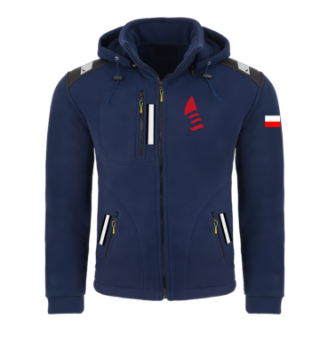 Rejsowy Polar z kapturem Premium — Sopocki KŻ Hestia