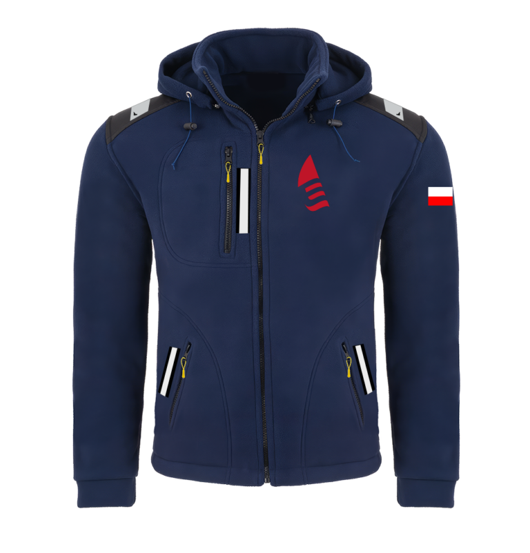 Rejsowy Polar z kapturem Premium — Sopocki KŻ Hestia