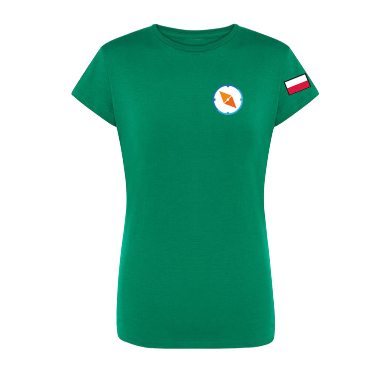 Damski T-shirt — Szkoła Żeglarstwa Busola