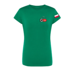 Damski T-shirt — Szkoła żeglarstwa Gertis