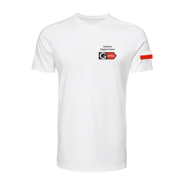 Męski T-shirt — Szkoła Żeglarstwa Gertis (obozy-zeglarskie.pl)