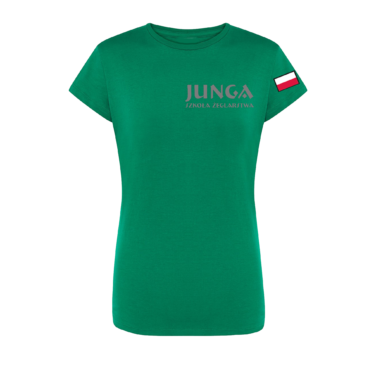 Damski T-shirt — Szkoła Żeglarstwa Junga