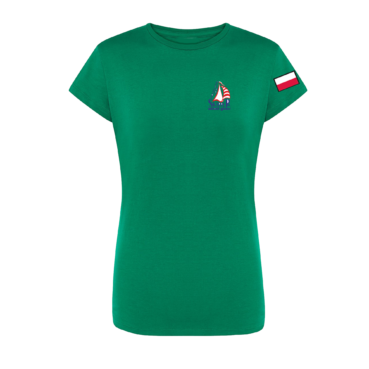 Damski T-shirt — Szkoła Żeglarstwa Skipper