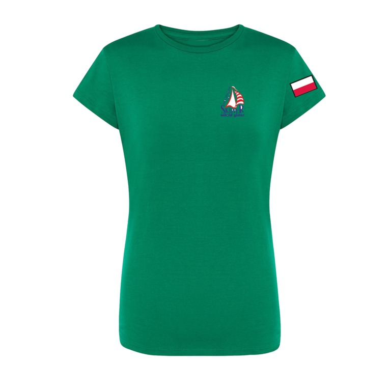 Damski T-shirt — Szkoła Żeglarstwa Skipper