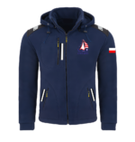 Rejsowy Polar z kapturem Premium — Szkoła Żeglarstwa Skipper