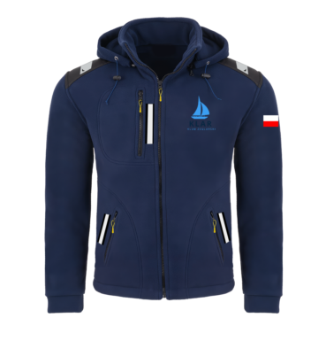 Rejsowy Polar z kapturem Premium — TKŻ KLAR