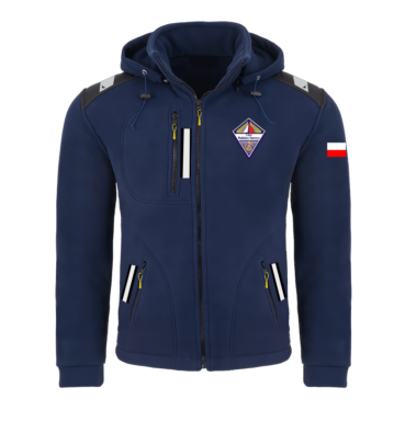 Rejsowy Polar z kapturem Premium — UKS Wodniacy Garczyn