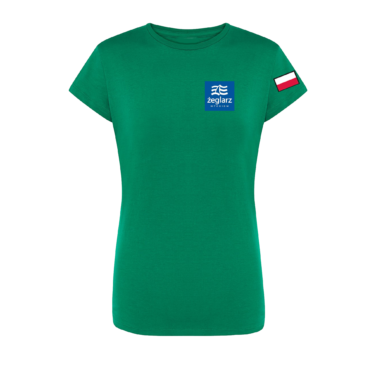 Damski T-shirt — UKS Żeglarz Wrocław