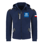 Rejsowy Polar z kapturem Premium — UKS Żeglarz Wrocław
