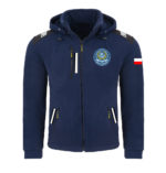 Rejsowy Polar z kapturem Premium — UKŻ Błękitni