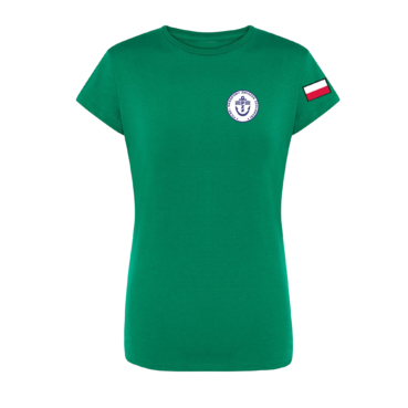 Damski T-shirt — Uczniowski Klub Żeglarski Wodniak Piła
