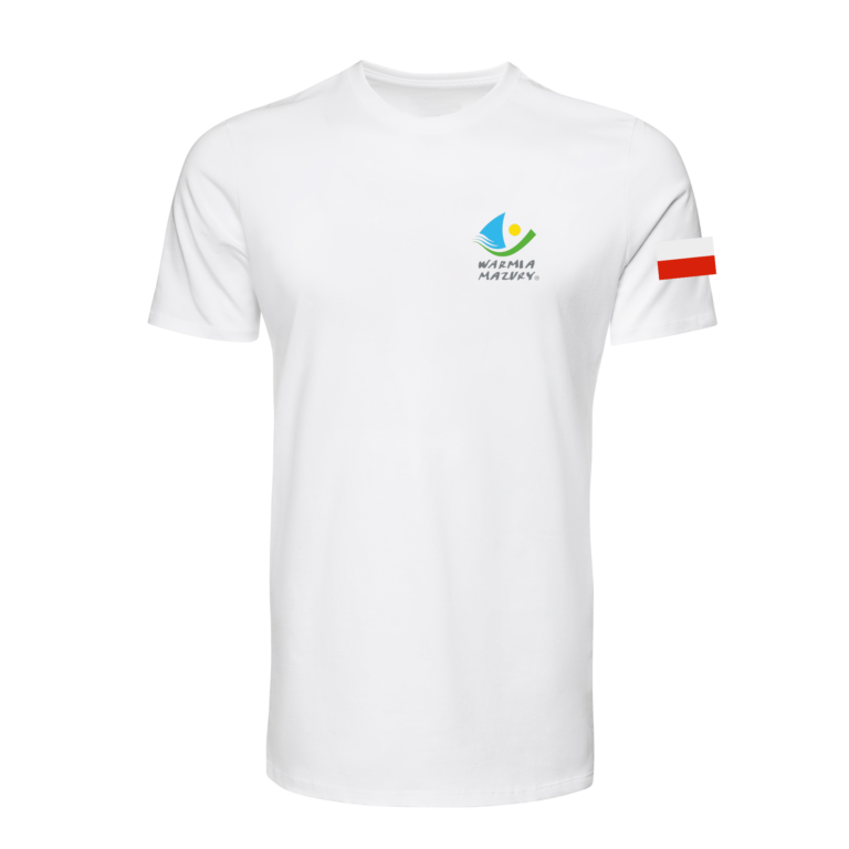 Męski T-shirt — Warmińsko-Mazurski Okręgowy Związek Żeglarski
