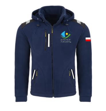 Rejsowy Polar z kapturem Premium — Warmińsko-Mazurski Okręgowy Związek Żeglarski