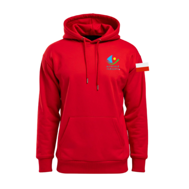 Damska bluza z kapturem — Warmińsko-Mazurski Okręgowy Związek Żeglarski