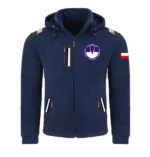 Rejsowy Polar z kapturem Premium — Wielkopolski Okręgowy Związek Żeglarski