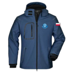 Kurtka softshell męska z personalizacją — Włocławski Okręgowy Związek Żeglarski