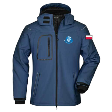 Kurtka softshell męska z personalizacją — Włocławski Okręgowy Związek Żeglarski