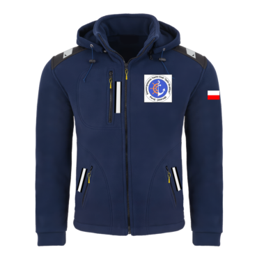 Rejsowy Polar z kapturem Premium — Yacht Club Jastrząb Żory