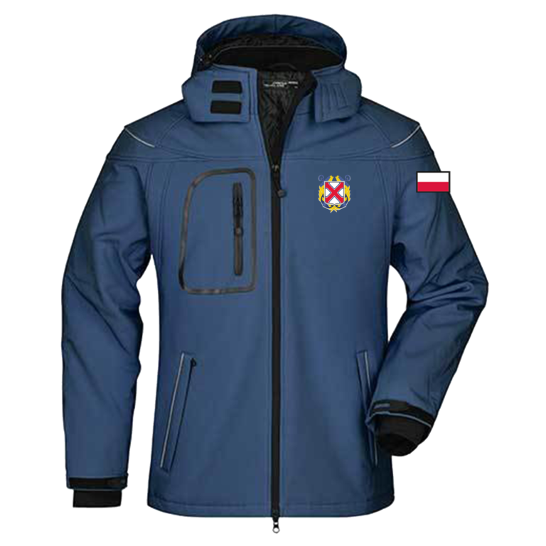 Kurtka softshell męska z personalizacją — Yacht Klub Polski Sława