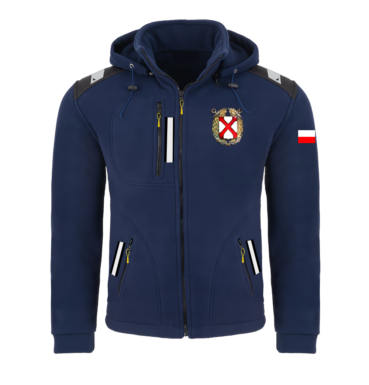 Rejsowy Polar z kapturem Premium — Yacht Klub Polski Warszawa