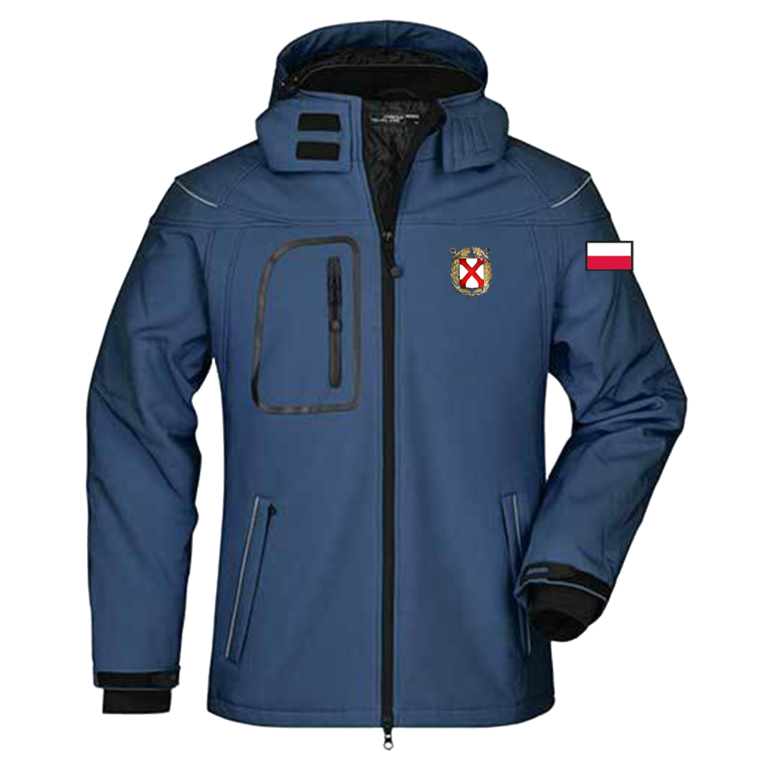 Kurtka softshell męska z personalizacją — Yacht Klub Polski Warszawa