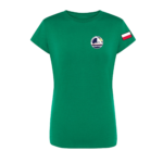 Damski T-shirt — Żegluga Mazurska