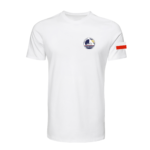 Męski T-shirt — Żegluga Mazurska