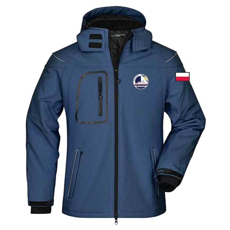 Kurtka softshell męska z personalizacją — Żegluga Mazurska